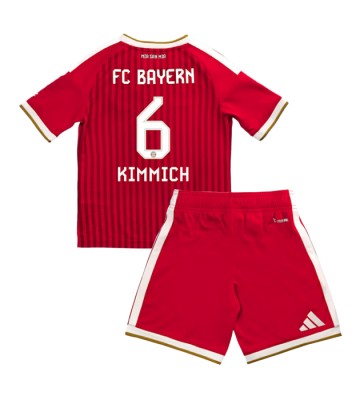 Bayern Munich Joshua Kimmich #6 Hjemmebanetrøje Børn 2026-27 Kortærmet (+ Korte bukser)